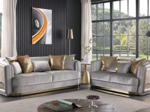 L865 - ABBY LIVING ROOM  SET 2 PC