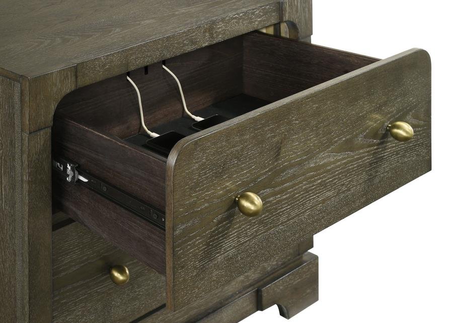 Gran Park 4-piece Queen Bedroom Set Dark Cocoa - Image 7