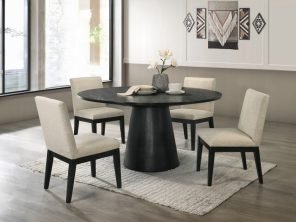 FROJA ROUND DINING SET 5 PC