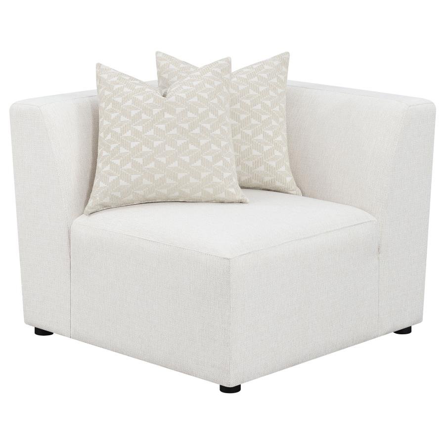 Freddie 6-piece Upholstered Modular Sectional Sofa Pearl - Image 5