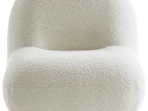 Lia Boucle Fabric Upholstered Accent Chair