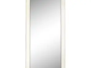 Barnett 30 x 70 Inch Full Length Floor or Wall Mirror Silver