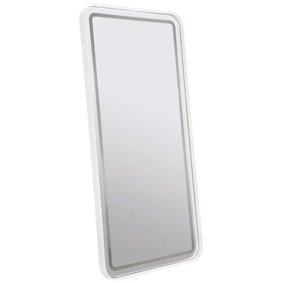 Glendora 32 x 71 Inch LED Standing Mirror BT Speakers Black - Image 4