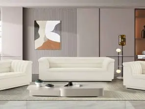 Cascade Velvet Upholstered Collection 3 PC