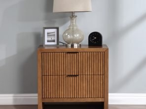 Fairfax Solid Wood And Oak Veneer Nightstand