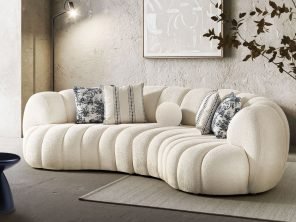 Rhodes Curved Sofa