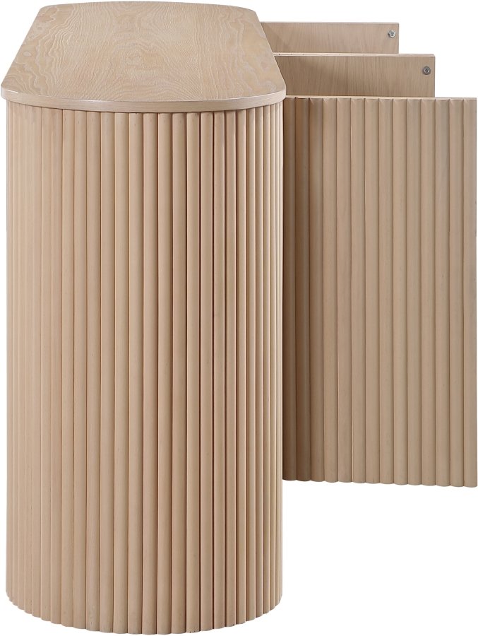 Belinda Beech Wood And Oak Veneer Sideboard / Buffet - Image 3