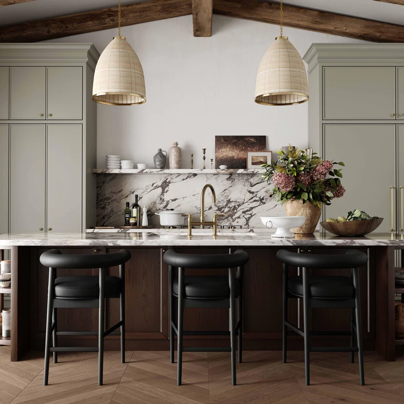 Spara Performance Vegan Leather Counter Stool - Image 3