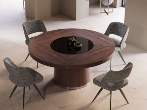 Houston - Round Modern Dining Table